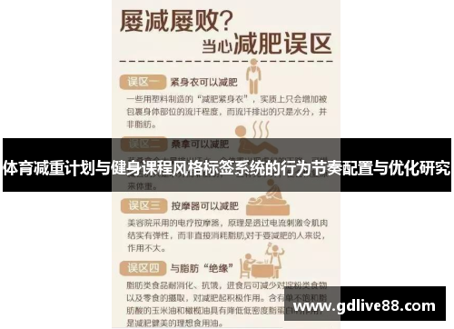 体育减重计划与健身课程风格标签系统的行为节奏配置与优化研究